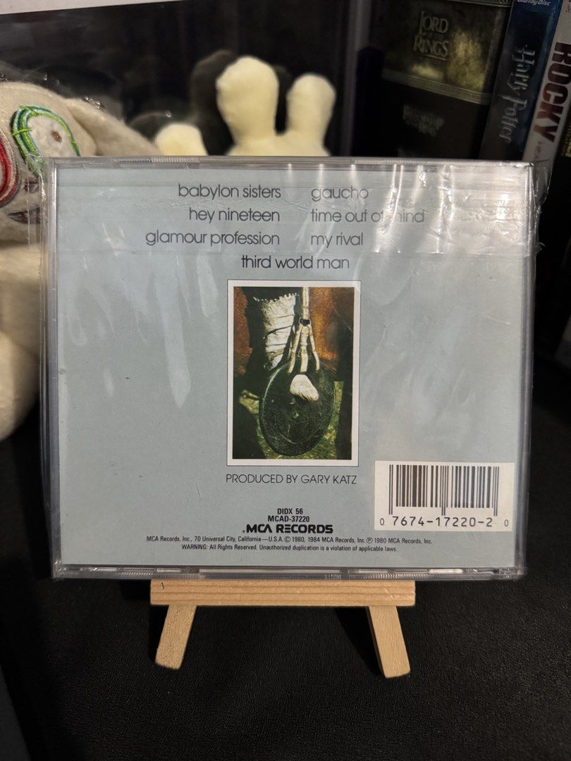 Steely Dan - Gaucho CD (Category: CDs & DVDs) located in Pasig City. Submitted by john_carlor315 (Listing ID 1433741813, Image 2). Description: Last great album nila IMO May scratches yung cd tsaka may marker sa cd baka may kayamanan sa loob ng cd Tried and tested gumagana sa laptop MOP: GCash MOD: Grab, Lalamove, any SDD, J&T Shipping fee shouldered by buyer DM me for more inquiries and pictures.