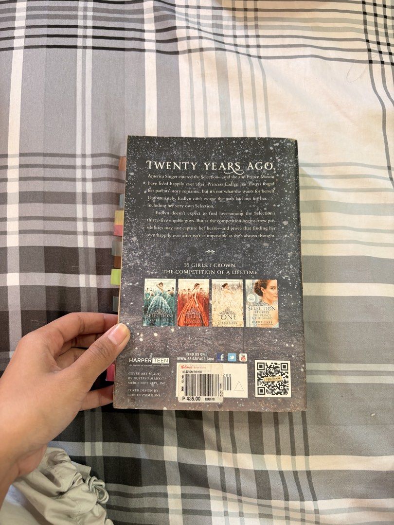 THE HEIR by Kiera Cass (Preloved Paperback) (Category: Storybooks) located in Legazpi City. Submitted by risureads (Listing ID 1433635183, Image 3). Description: RFS: Decluttering books I’ve outgrown The selection series was also a high school fave but I personally liked the first 3 books. MOP: Gcash/Bank Transfer (BDO; Maribank) .