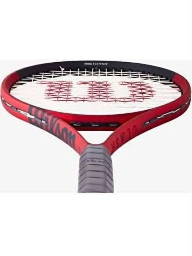 WILSON CLASH 100 V2 TENNIS RACKET (Category: Racket and Ball Sports) located in Pasig City. Submitted by sriplace (Listing ID 1433640223, Image 1). Description: WILSON PERFORMANCE TR CLASH 100 V2.0 FRM 2 SRP: 19,325 SALE PRICE: 5797.5 Head (sq cm): 645 Head (sq in): 100 Length (cm): 68.58 Length (in): 27 String Pattern: 16X19 Strung balance (cm): 32 Strung balance (pts): -7 Strung weight (grams): 309 Strung weight (ounces): 10.9 Taper System (mm)