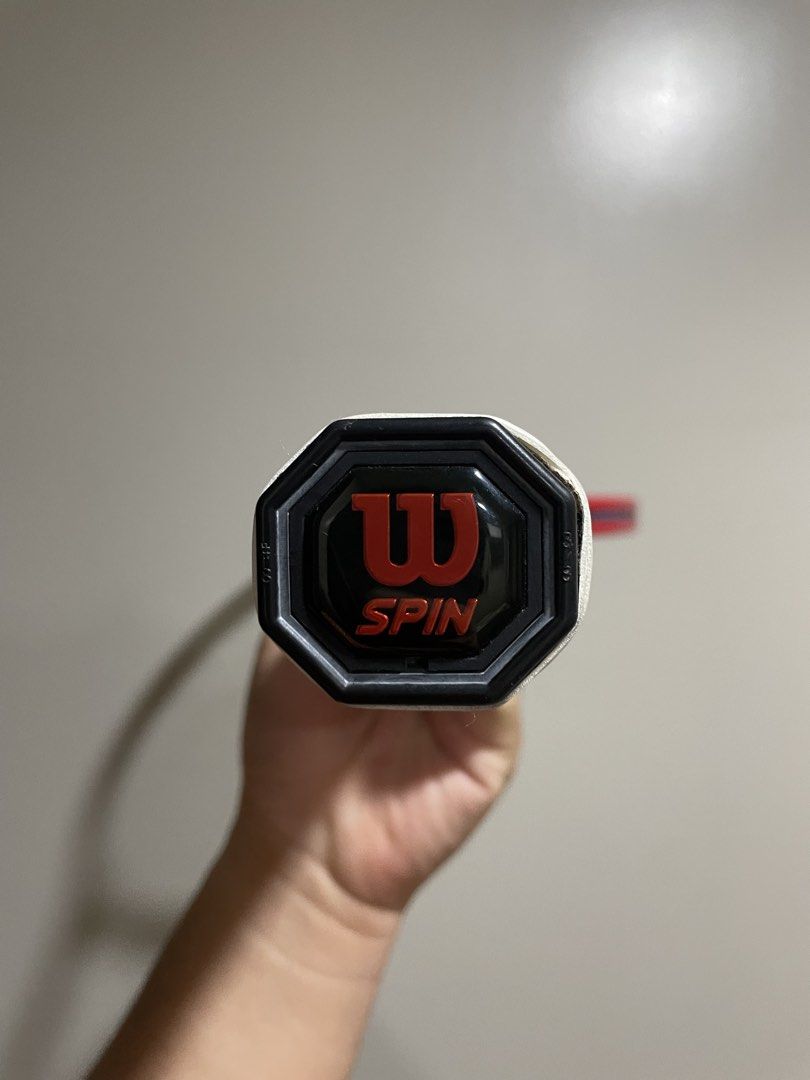 Wilson Pro Staff 97L S Tennis Racket (Category: Racket and Ball Sports) located in Cavite. Submitted by findingnonos (Listing ID 1433730491, Image 2). Description: FORSALE Original Wilson Pro Staff 97LS Head Size: 626 cm3 String Pattern: 18x16 Weight: 306g Strung Grip 3 (4 3/8) Still in VERY GOOD CONDITION However, Base grip needs replacement RFS: Rarely used as this was a spare racket (only used in casual plays) Price: 3.5k Location: Quezon City
