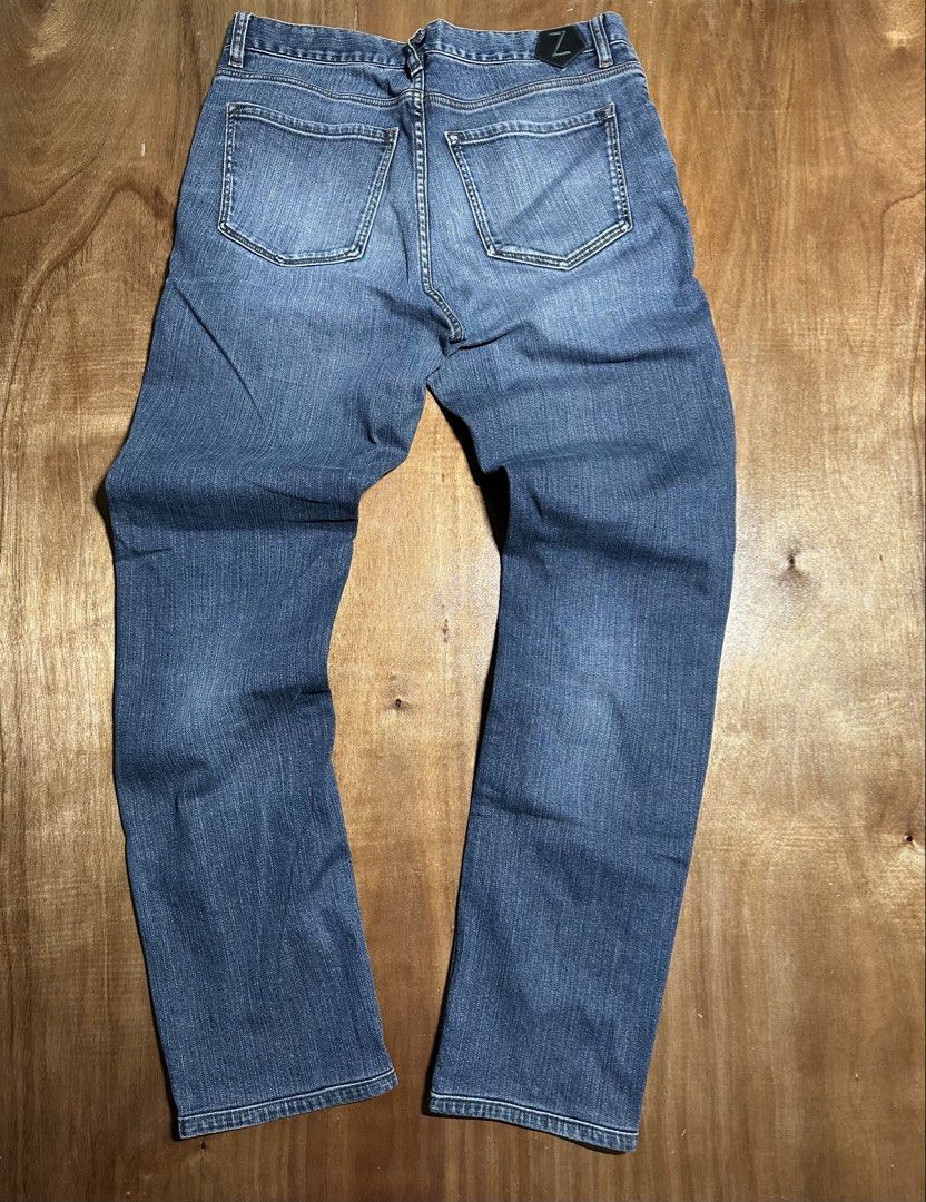 Z Zegna Denim Straight Pants (Category: Jeans) located in Bacolod City. Submitted by dannnsoy (Listing ID 1433615341, Image 2). Description: Z Zegna Denim Straight Pants •In very good condition •Dimension: 31”-32”x41” •Issue: Altered length and signs of usage •Price: 799 only 📍Note: Color may vary to due lighting and camera resolution. .