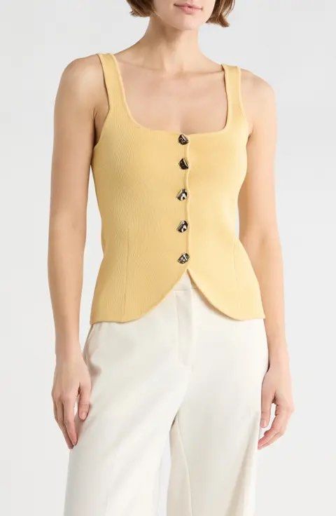 Zara Yellow Knitted Vest Top (Category: Sleeveless) located in Paranaque City. Submitted by paraisodeclutters (Listing ID 1433724587, Image 2). Description: .