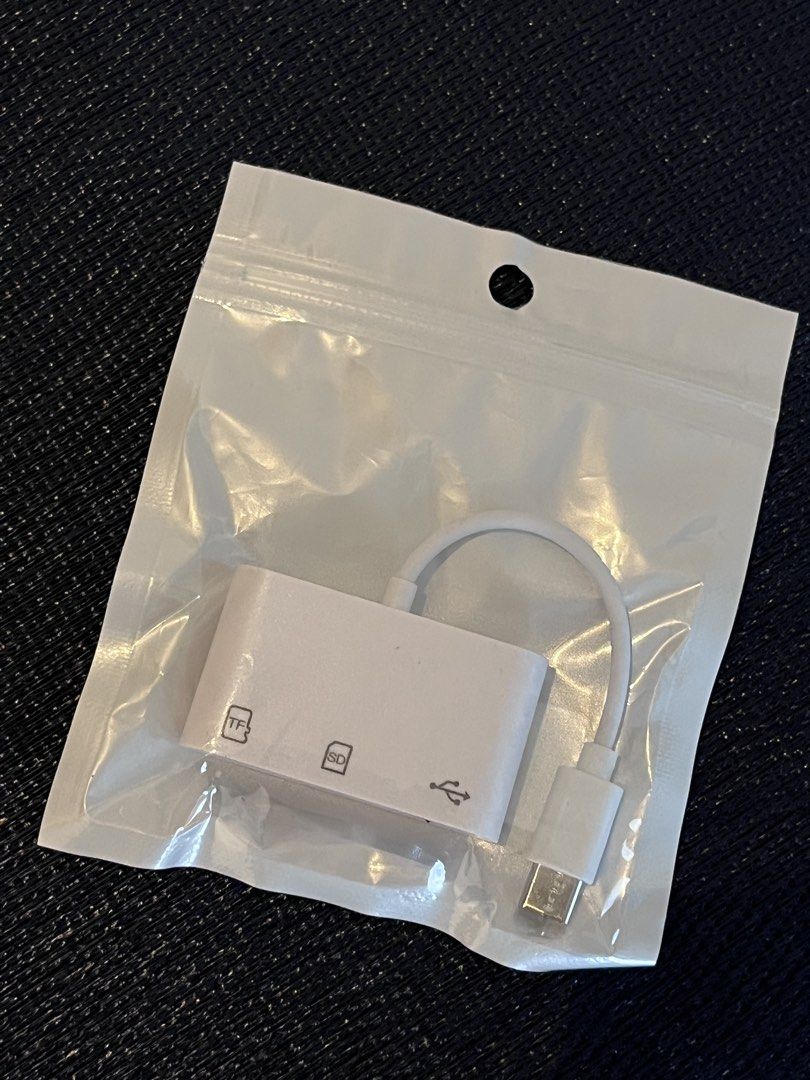 3 in 1 Type-C Card Reader/USB&TF&SD
