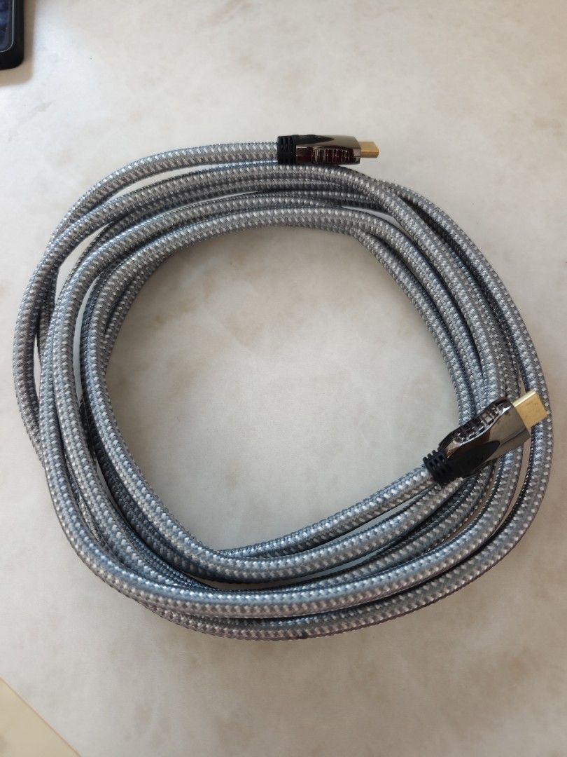 4metres Braided HDMI Cable
