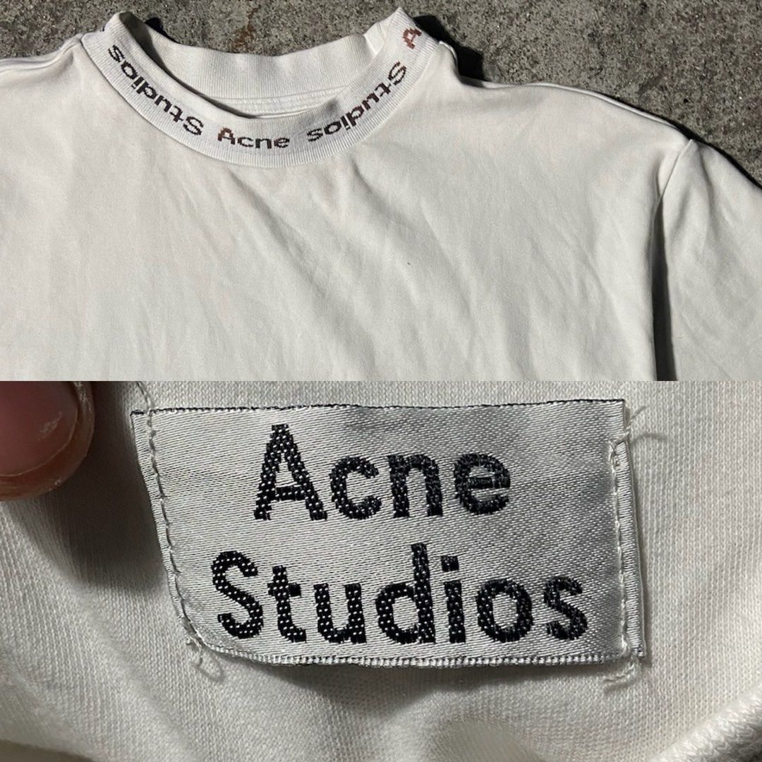 ACNE STUDIOS NAVID T-SHIRT (Category: Shirts) located in Mabalacat. Submitted by alternativegooods (Listing ID 1433803740, Image 3). Description: 24x26 message for more details !!! ⌗ these are thrifted/preloved, manage your expectations. ⌗ J&T/Lalamove [no cod] ⌗ gcash only [payment first].