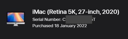 Apple iMac Retina 5K 27-inch (2020)