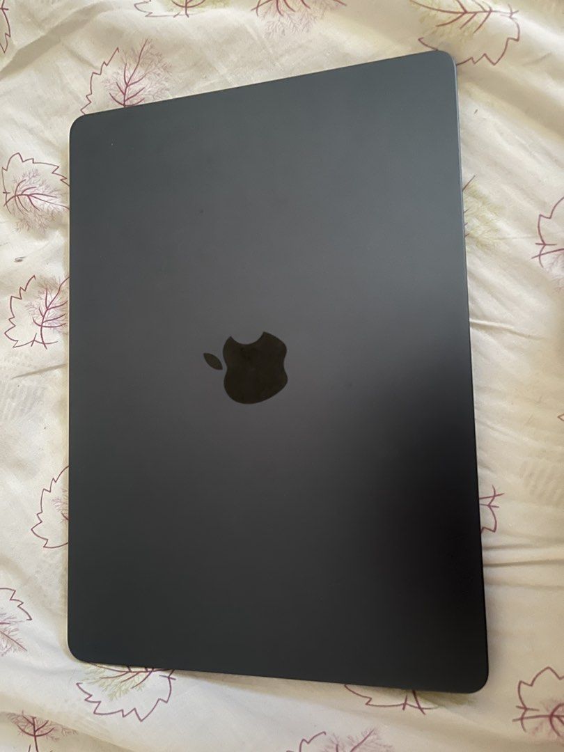 Apple Macbook Air m2 2022 (Category: Laptops & Notebooks) located in Bacoor. Submitted by chimkenuggets07 (Listing ID 1433804546, Image 1). Description: Apple Macbook Air m2 laptop Dark blue 2022 8gb ram With box and charger Rarely used Free laptop sleeve.