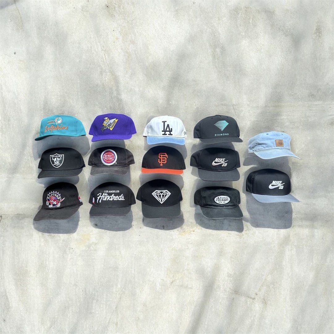Assorted Caps - Nike, Diamond, Carhartt, etc. (Category: Caps & Hats) located in Quezon City. Submitted by high.score (Listing ID 1433941323, Image 1). Description: PM FOR THE PRICE!.