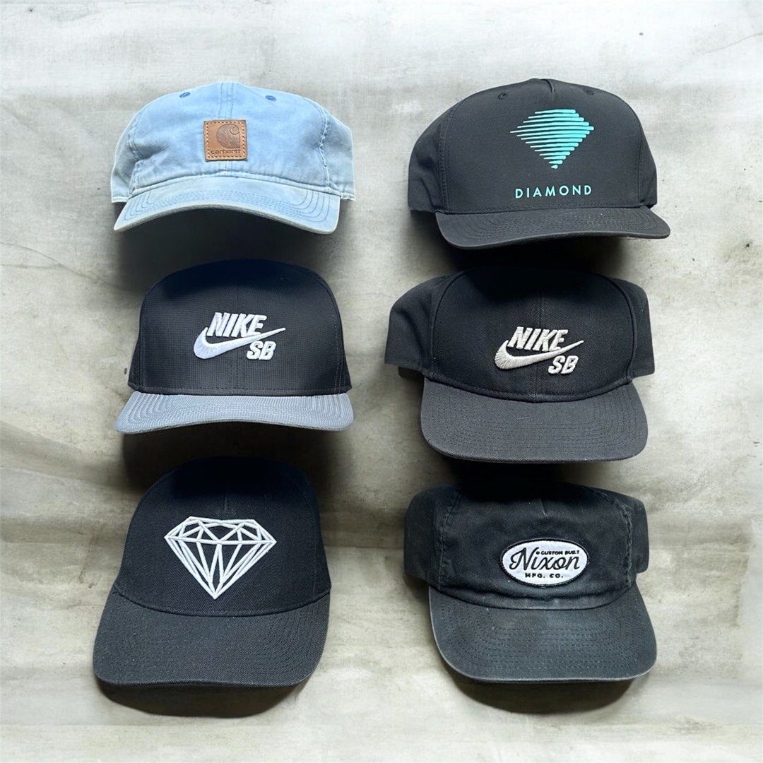 Assorted Caps - Nike, Diamond, Carhartt, etc. (Category: Caps & Hats) located in Quezon City. Submitted by high.score (Listing ID 1433941323, Image 2). Description: PM FOR THE PRICE!.