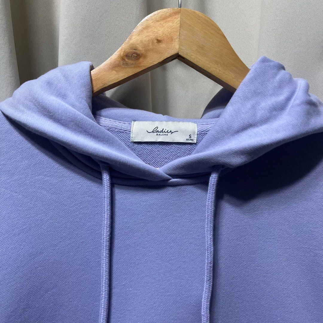 Baleno Ladies Light Purple Jacket (Category: Coats, Jackets and Outerwear) located in Bulacan. Submitted by ishrm (Listing ID 1433874877, Image 3). Description: S-M No Issue Shoulder- 19.5in Sleeves- 21in Length-23in Width-20in MOD: J&T only MOP: GCash (Payment first).