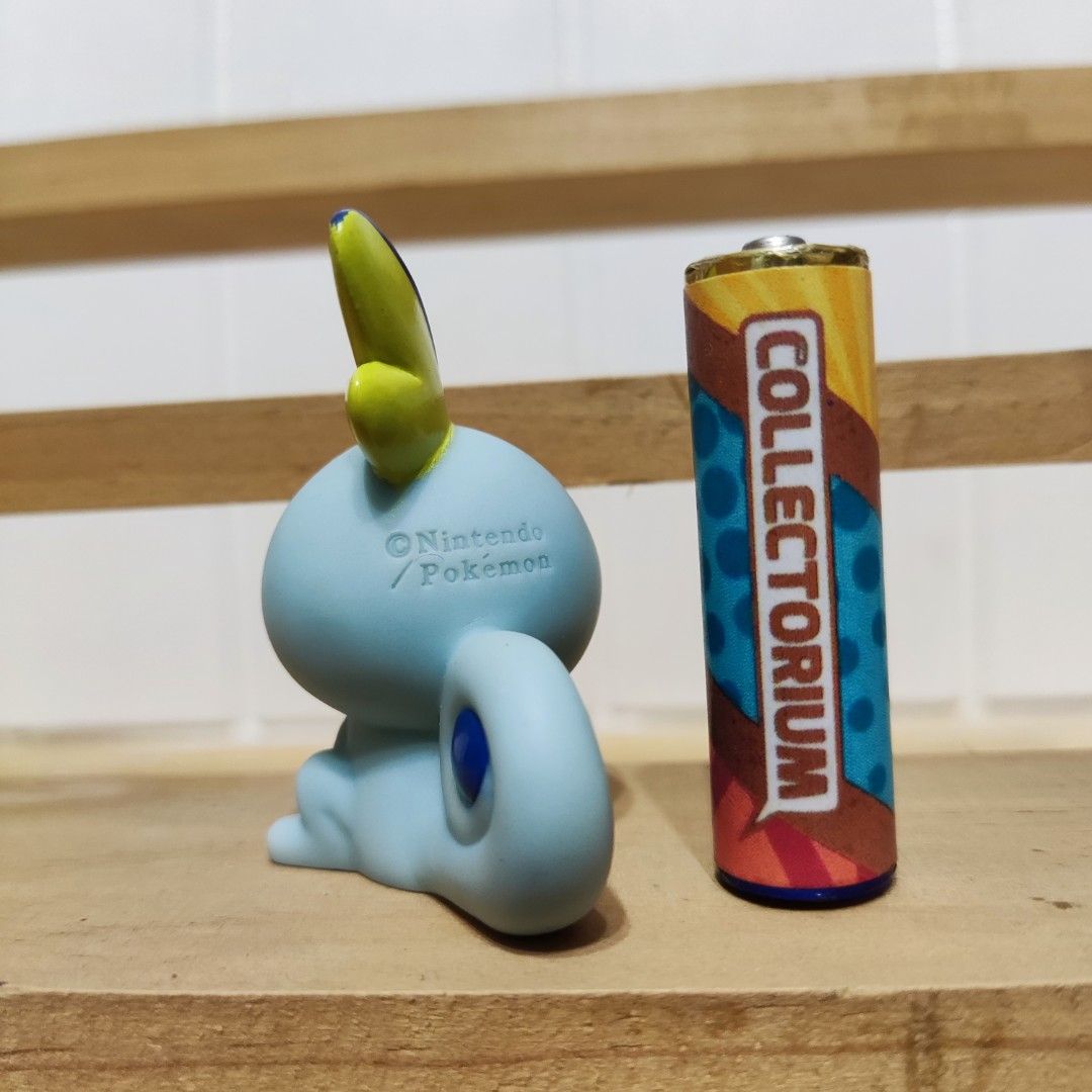 Bandai Pokemon Sobble Finger Puppet Galar (Category: Designer & Blind Box Toys) located in Calauag. Submitted by renzo649 (Listing ID 1433823234, Image 2). Description: Bandai Kids - Sobble Finger Puppet Condition: 2nd-hand. As is. Please manage your expectations. FB: @thecollectoriumph.