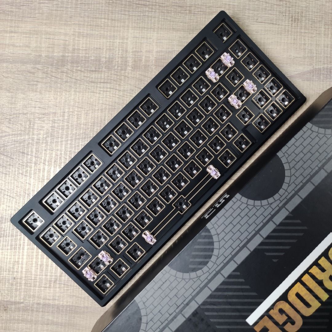 Barebone BRIDGE75+ 75 Plus Aluminium Keyboard Quick Release 75% QMK VIA ...