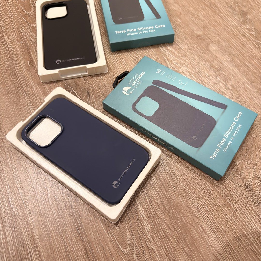 Before Anything Else iPhone 14 Pro Max Silicone Case (Category: Cases & Sleeves) located in Taguig. Submitted by apartment.twentyseven (Listing ID 1433870156, Image 3). Description: Before Anything Else iPhone 14 Pro Max Silicone Case Available Navy Blue Condition: Mint! Used once. *not compatible for Magsafe Price: ₱600 only. .