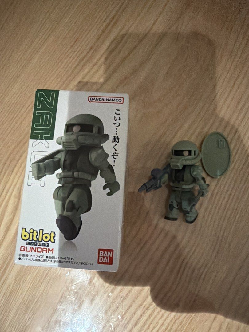Bit Lot Gundam ZAKU II (Category: Gundam Model Kits) located in Singapore. Submitted by _rtys (Listing ID 1433886137, Image 4). Description: Purchased previously to display but we have too many Zaku to display 🤣 Still brand new in box with seal intact! Buy 1 get one free (we opened the other box to check condition)! #bandainamco #federation #zeon .