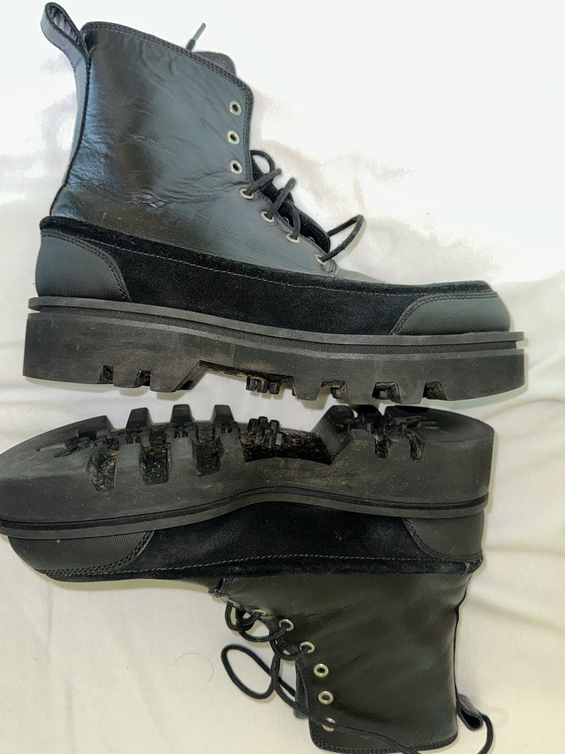 Black Leather Boots with Vibram Soles (Category: Boots) located in Taguig. Submitted by fashionhealthpack (Listing ID 1433806234, Image 3). Description: Sacha Garel defunct brand Bought from his studio in Paris Now Sacha Garel is a multifaceted creative professional primarily recognized for his leadership in the luxury fragrance industry and his namesake high-end footwear brand. Since September 2023, he has served as the Vice President of Global 