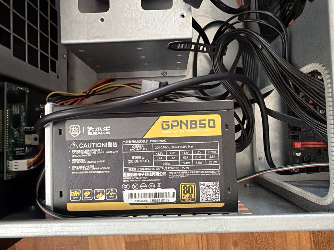 BUBALUS GPN850 750W Modular Power Supply