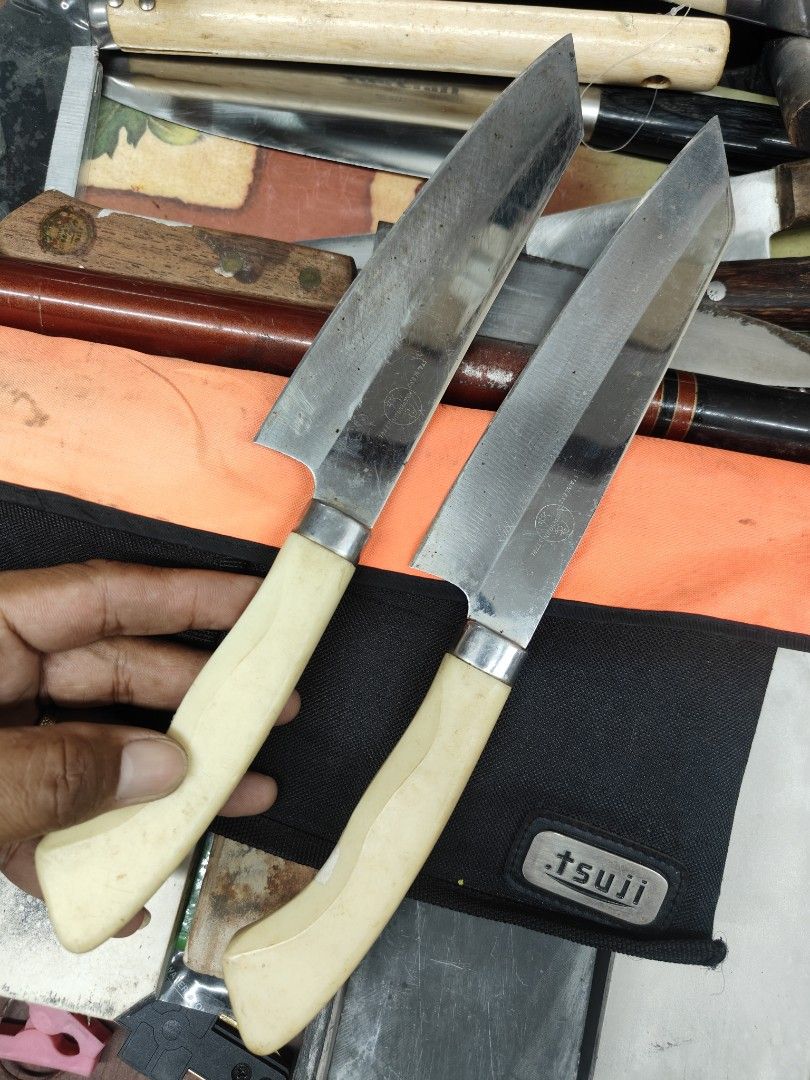 Bunka japan vintage knife pair (Category: Knives & Chopping Boards) located in Cavite. Submitted by sevillajoh71978 (Listing ID 1433880828, Image 1). Description: pair of 2 for the price.