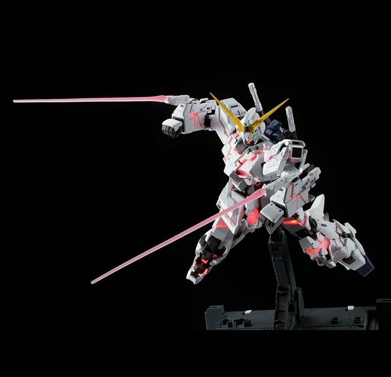 ChangLong 长龙 MG 7702 MGEX RX-0 Unicorn (Ver. Ka)(LED not included) (Category: Gundam Model Kits) located in Singapore. Submitted by suntrailerhobby (Listing ID 1433784750, Image 5). Description: The Changlong 7702 MGEX Unicorn non-LED version is a 1/100 scale "bootleg" or third-party model kit that mirrors the engineering of MGEX Unicorn but focuses on a more affordable, pose-friendly build by omitting the complex internal LED strip. Plastic Qual