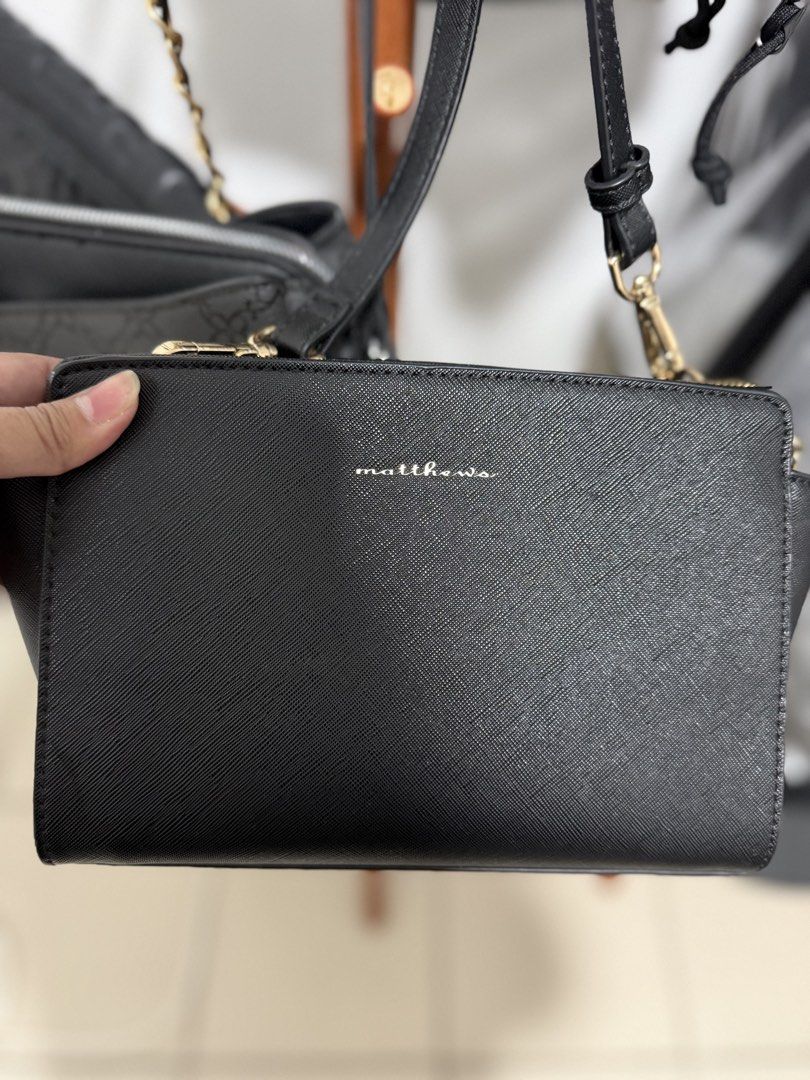 CHARLES&KEITH, MATTHEWS, NINE WEST, GUESS (Category: Cross-body Bags) located in Bacoor. Submitted by patttsarge (Listing ID 1433855443, Image 3). Description: Decluttering some of my barely used bags Charles & Keith used twice 2000php Nine West 1200php Matthews 900php Guess 800php Take all for 5000 📍Bacoor Cavite.