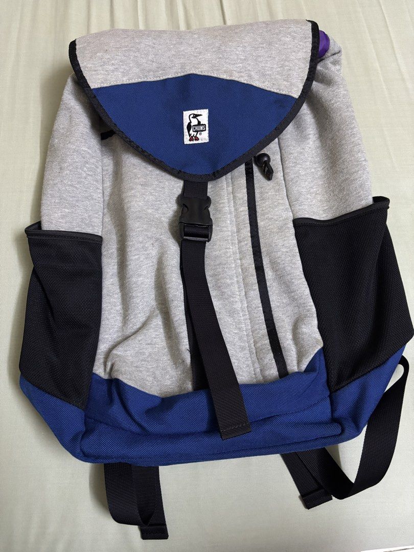 CHUMS Backpack (Category: Backpacks) located in Petaling Jaya. Submitted by coffee_milk_tea (Listing ID 1433922821, Image 1). Description: - Chums Backpack - can fit laptop inside - waterproof - high quality material .