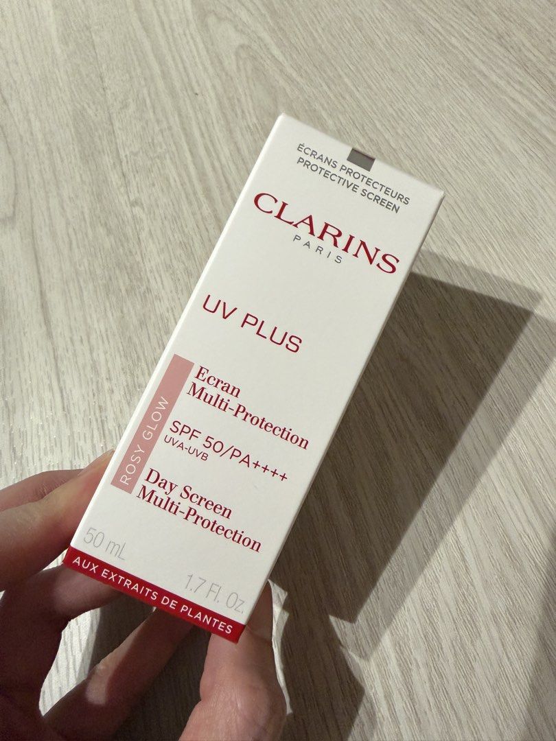 Clarins UV Plus Multi-Protection SPF50 | Brand New | Authentic (Category: Face Care) located in Singapore. Submitted by minimalistic.lovelife (Listing ID 1433915845, Image 1). Description: Selling a brand new Clarins UV Plus Multi-Protection Sunscreen SPF50 ✨ Condition: * Brand new, never used * Well stored 💡 Why you’ll love it: * Lightweight & non-greasy (perfect for daily use) * High SPF50 protection * Comfortable on skin, suitable for humid w