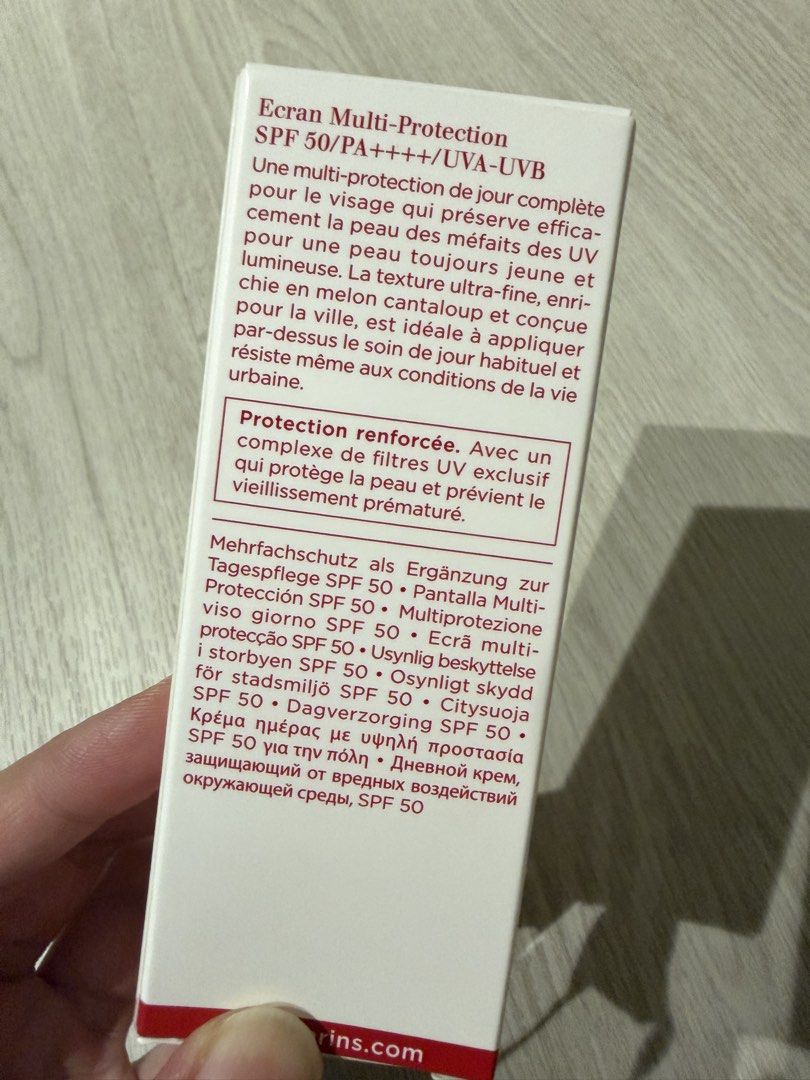 Clarins UV Plus Multi-Protection SPF50 | Brand New | Authentic (Category: Face Care) located in Singapore. Submitted by minimalistic.lovelife (Listing ID 1433915845, Image 3). Description: Selling a brand new Clarins UV Plus Multi-Protection Sunscreen SPF50 ✨ Condition: * Brand new, never used * Well stored 💡 Why you’ll love it: * Lightweight & non-greasy (perfect for daily use) * High SPF50 protection * Comfortable on skin, suitable for humid w