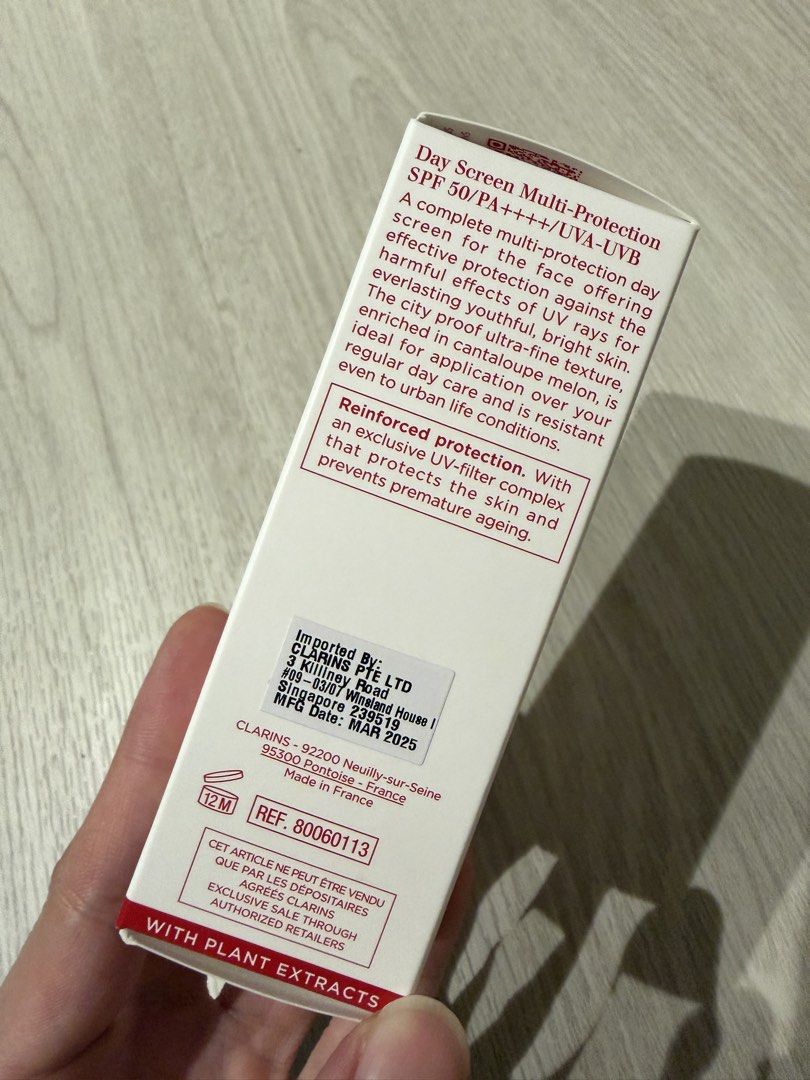 Clarins UV Plus Multi-Protection SPF50 | Brand New | Authentic (Category: Face Care) located in Singapore. Submitted by minimalistic.lovelife (Listing ID 1433915845, Image 2). Description: Selling a brand new Clarins UV Plus Multi-Protection Sunscreen SPF50 ✨ Condition: * Brand new, never used * Well stored 💡 Why you’ll love it: * Lightweight & non-greasy (perfect for daily use) * High SPF50 protection * Comfortable on skin, suitable for humid w