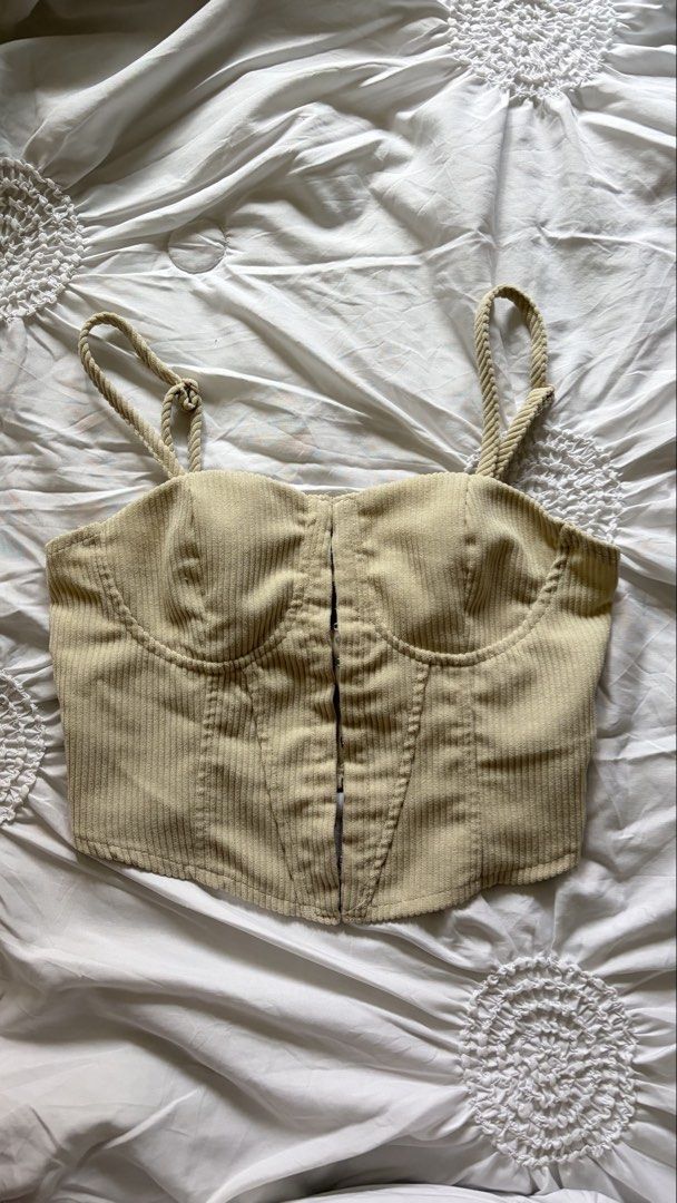 Corduroy Corset Top (Category: Others Tops) located in Quezon City. Submitted by luvs4chi (Listing ID 1433858018, Image 1). Description: .