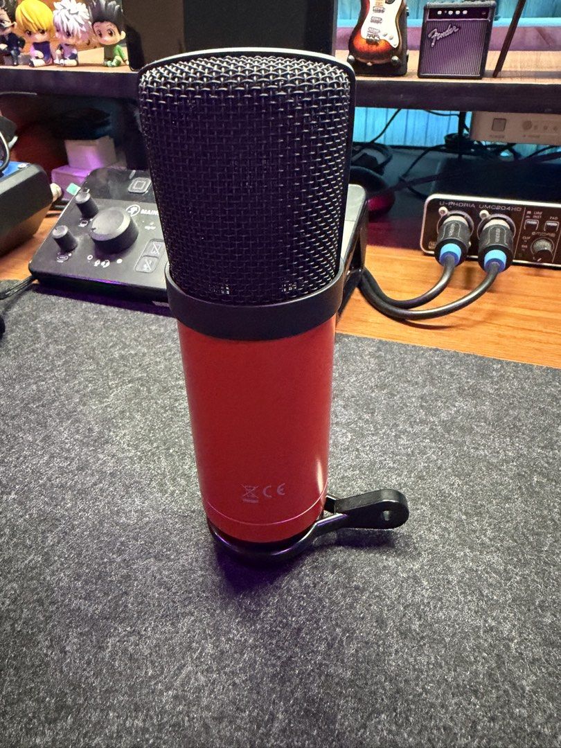 Focusrite Scarlett Studio CM25 Microphone (Category: Microphones) located in Santa Rosa. Submitted by markzcabillan (Listing ID 1433958380, Image 3). Description: Selling my Scarlett Focusrite CM25 (Almost Brand New) for 3,000 pesos RFS: Di nagagamit kasi AT 2035 and Mackie ang main microphone Can do meetups around Santa Rosa Laguna. (SM Santa Rosa or Waltermart Balibago near SLEX) Can ship through Lalamove (buyer will be the one shouldering the 
