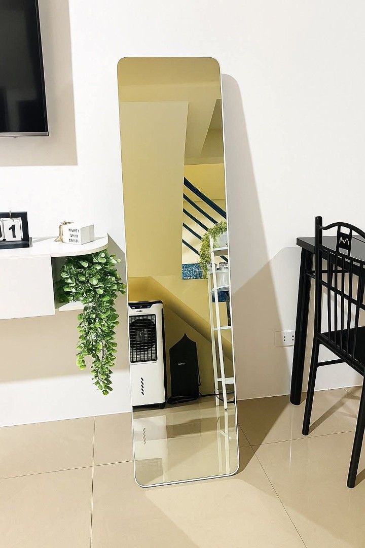 Full Body Mirror with Stand Full Length Mirror Slim Mirror (Category: Mirrors) located in Manila. Submitted by onlineshoppersph (Listing ID 1433933558, Image 2). Description: DISCOUNT FOR BULK/WHOLESALE ORDERS‼️ ✅100% Brand New ✅Good Quality Cash On Deliver - Metro Manila - Delivery Fee/Handling Fee shouldered by BUYERS - DF/HF depends on BUYERS Location LALAMOVE PICK UP - Cash on Deliver - Metro Manila & Nearby DELIVER THRU COURIER, CARGO & BUS 