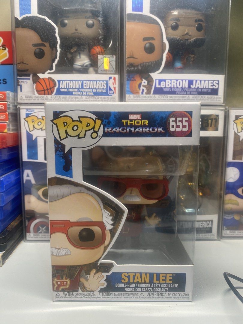 Funko Pop! Marvel Thor Ragnarok Stan Lee Bobblehead #655 (Category: Figurines & Statues) located in Manila. Submitted by gnccolectiblezz (Listing ID 1433941357, Image 1). Description: Location: SM City San Lazaro 🚚 Shipping: LALAMOVE/ J&T Express / LBC 💵 Mode of Payment: GCash ❗ First to pay basis.