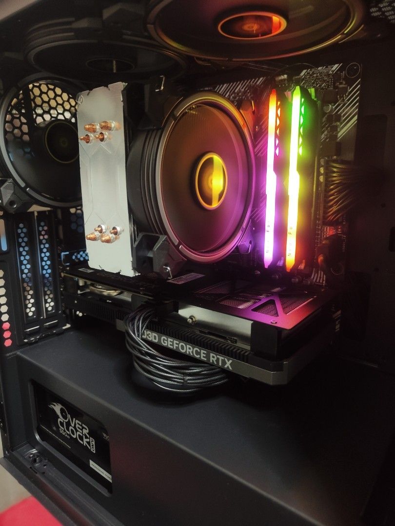 Gaming PC Nvidia RTX 4060, Ryzen 5 5600, 16GB RAM