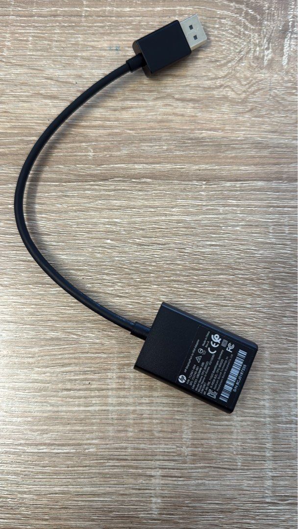 HP DisplayPort to VGA Adapter TPC-B002D
