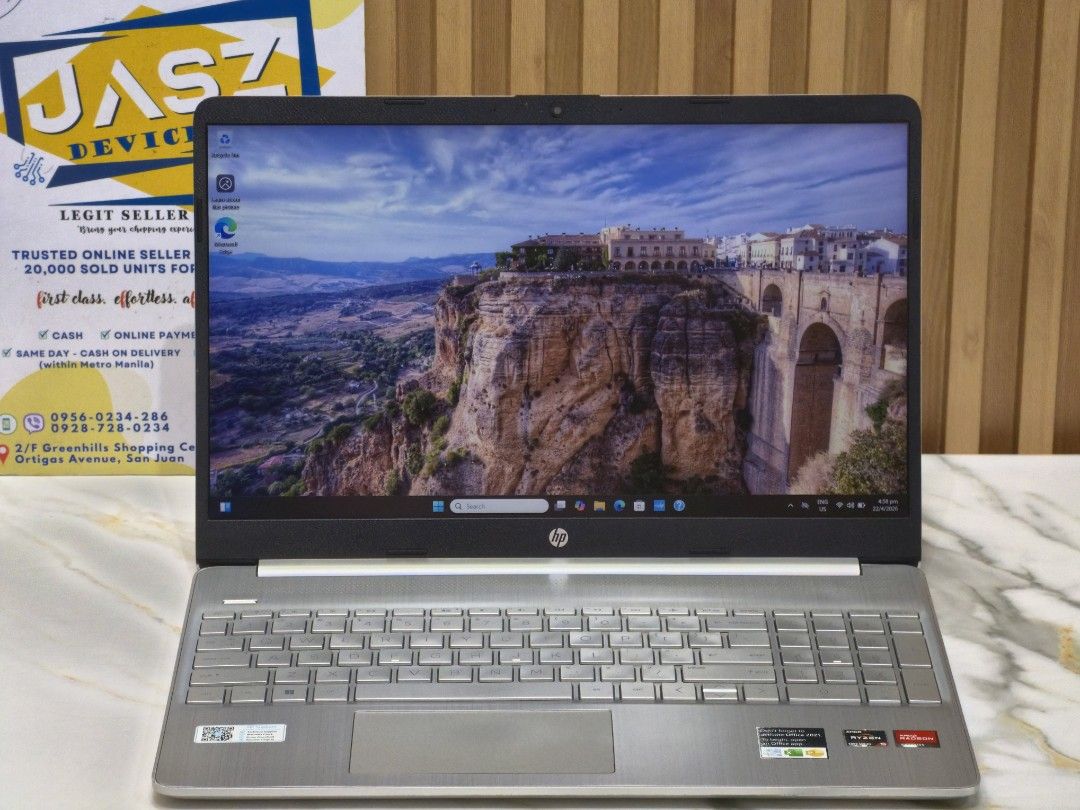 HP Laptop 15s eq3067AU AMD Ryzen 5 5625U 12GB RAM 512GB SSD 15.6 inch IPS Display FHD 1080P Resolution AMD Radeon Graphics Win11 (Category: Laptops & Notebooks) located in San Juan City. Submitted by jaszdevicepad (Listing ID 1433829843, Image 1). Description: HP Laptop 15s eq3067AU AMD Ryzen 5 5625U 12GB RAM 512GB SSD 15.6 inch IPS Display FHD 1080P Resolution AMD Radeon Graphics Win11 💻2ndhand, Slightly use SALE Price 18,590✨️ Specs - AMD Ryze
