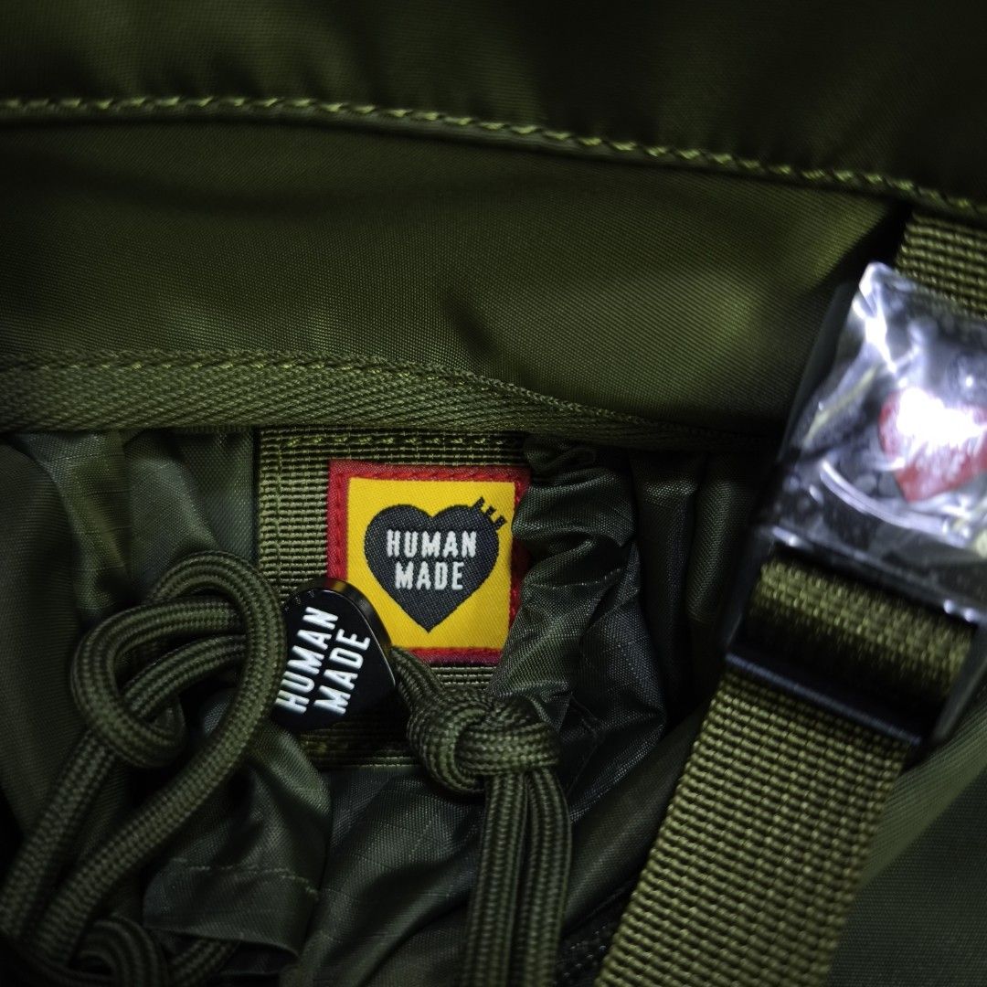 Human Made Backpack Olive Green, Men's Fashion, Bags, Backpacks on ...