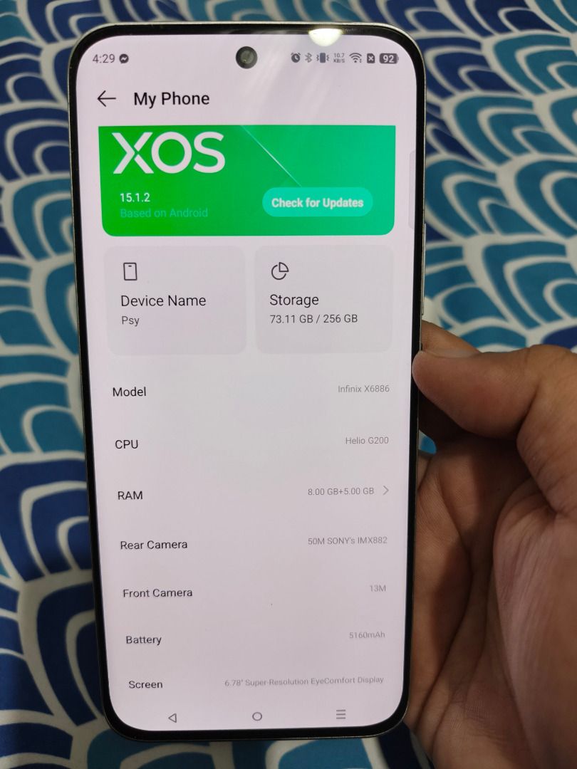 Infinix Hot 60 Pro Plus 8GB 256GB Silver, Mobile Phones & Gadgets ...