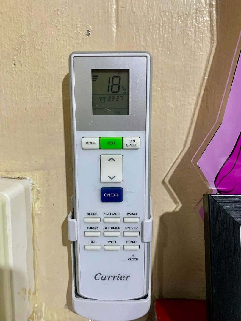 Inverter Carrier Aura 1.5hp (Category: Looking For) located in Caloocan City. Submitted by almerapapa_ (Listing ID 1433864365, Image 3). Description: Inverter Carrier Aircon (used) ✅ almost new/no issue ✅ malamig & well-maintained 📩 message me for sure buyer. RFS: lipat bahay 📍 Zabarte, QC.