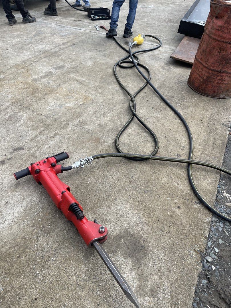 Jack hammer 90 lbs Heavy Duty Unit (Category: Construction Tools & Equipment) located in Manila. Submitted by santiago0721 (Listing ID 1433832845, Image 3). Description: Heavy Duty Unit model: TPB 90 (Toku) Description: 90 lbs pavement breaker (jack hammer) with 1 pc moil point Widely used by Maynilad & Prime Water Contractors Plus 25,000 for unit with complete accessories Free delivery to Manila & Nearby Areas Demo purchase unit.