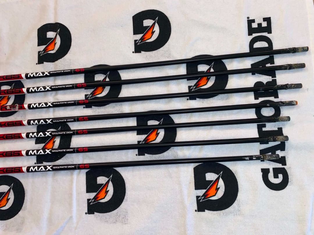 KBS Max Graphite 65g Regular Flex Iron shafts only (4i-PW) (Category: Golf) located in Manila. Submitted by snoo-pee (Listing ID 1433894743, Image 3). Description: Tip diameter - 0.37 (Parallel) KBS Max Graphite Iron shaft set 4i-PW 65 grams, regular flex Two shafts have no grip Used only few times, too light for me Meet up location flexible, message me and we decide agreement.