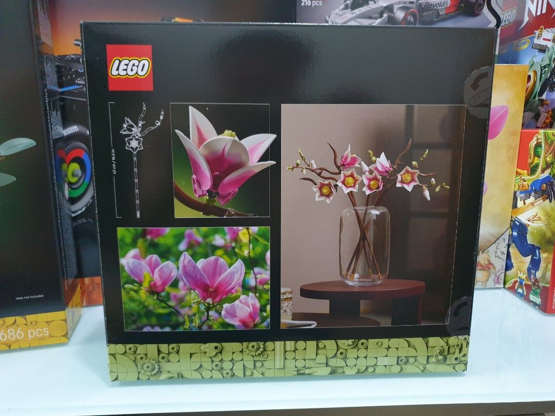 Lego 11510 Magnolia Branches (Category: Lego & Building Sets) located in Manila. Submitted by agsbeagle888 (Listing ID 1433829846, Image 2). Description: We sell various collections of Lego original sets, Technic, Icons, Arts,Star Wars, Harry Potter,Disney, Speed Champions,Architecture,Marvel / DC ,Monkie Kids, Super Mario, Dreamzz, Creator,Ninjago, Sonic The Hedgehog, Minifigures, Lego Keychains Feel free to inquire models that you are intereste