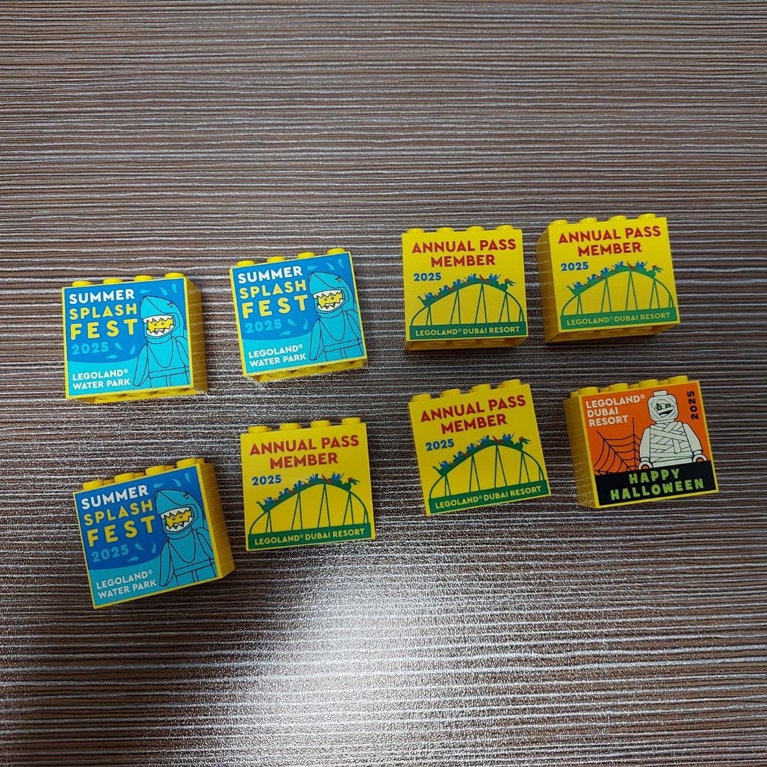 Lego Legoland Dubai Bricks (Category: Lego & Building Sets) located in Pasig City. Submitted by liezel-liezel (Listing ID 1433931650, Image 1). Description: 200 EACH - Legoland Dubai Lego bricks set. Pasig City location Shipping at your expense.