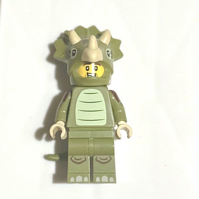 Lego triceratops minifigure (Category: Lego & Building Sets) located in Manila. Submitted by maruko__ (Listing ID 1433960561, Image 1). Description: .