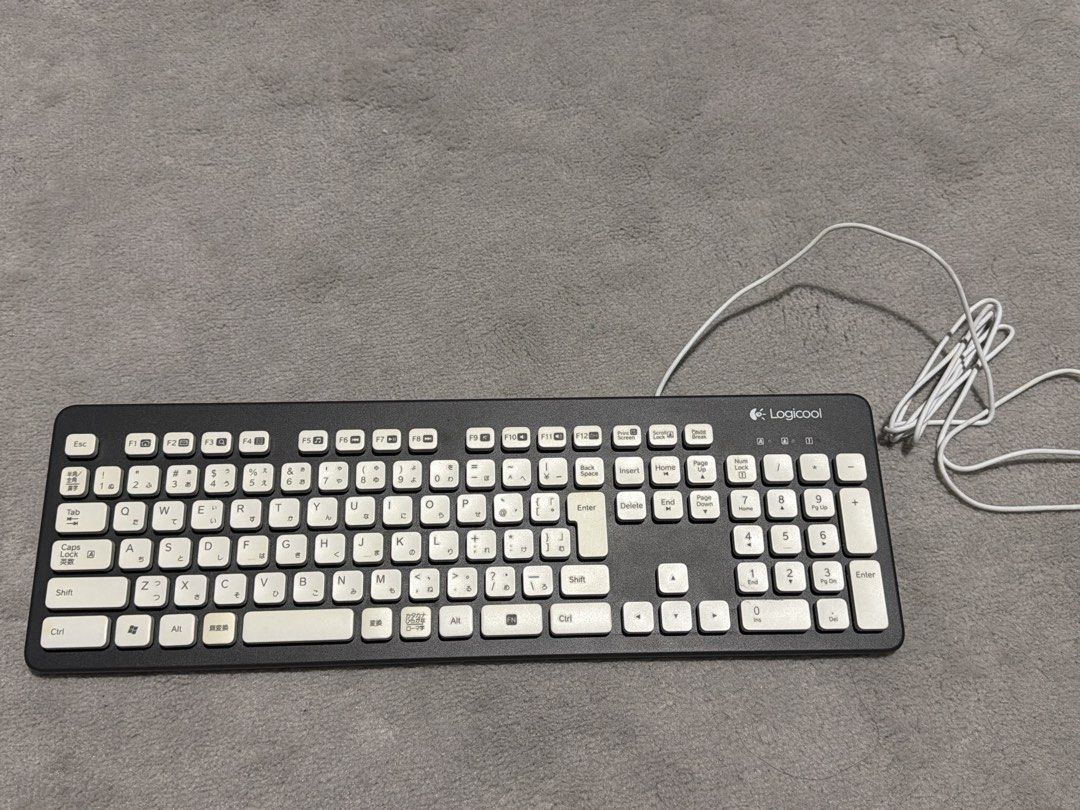 Logitech Logicool Japanese Wired Keyboard463064833270763520