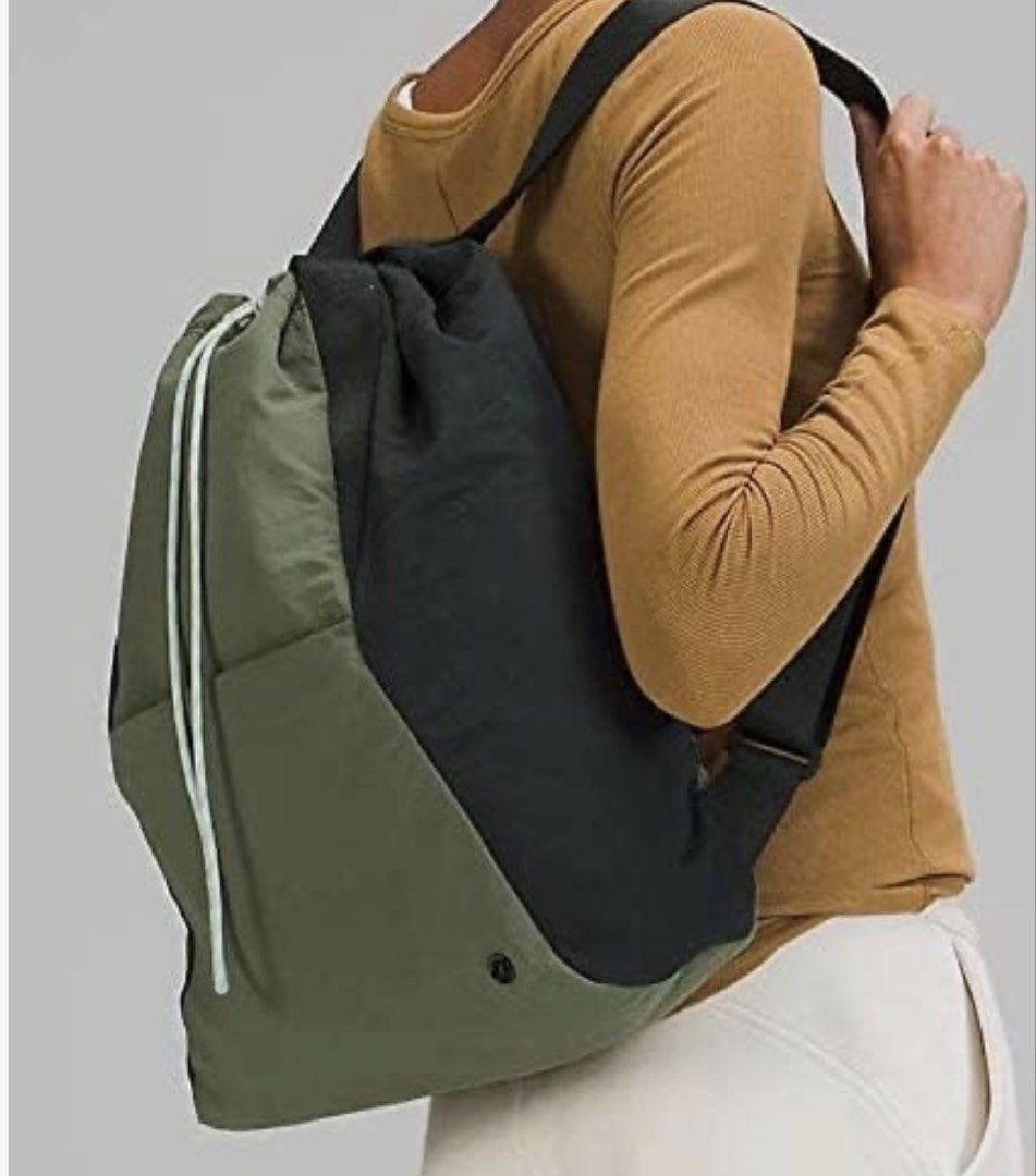lululemon dual function backpack to tote bag 18L, Green Twill/Rainforest Green,: Buy Online at Best Price in UAE Dual Function Backpack to Tote