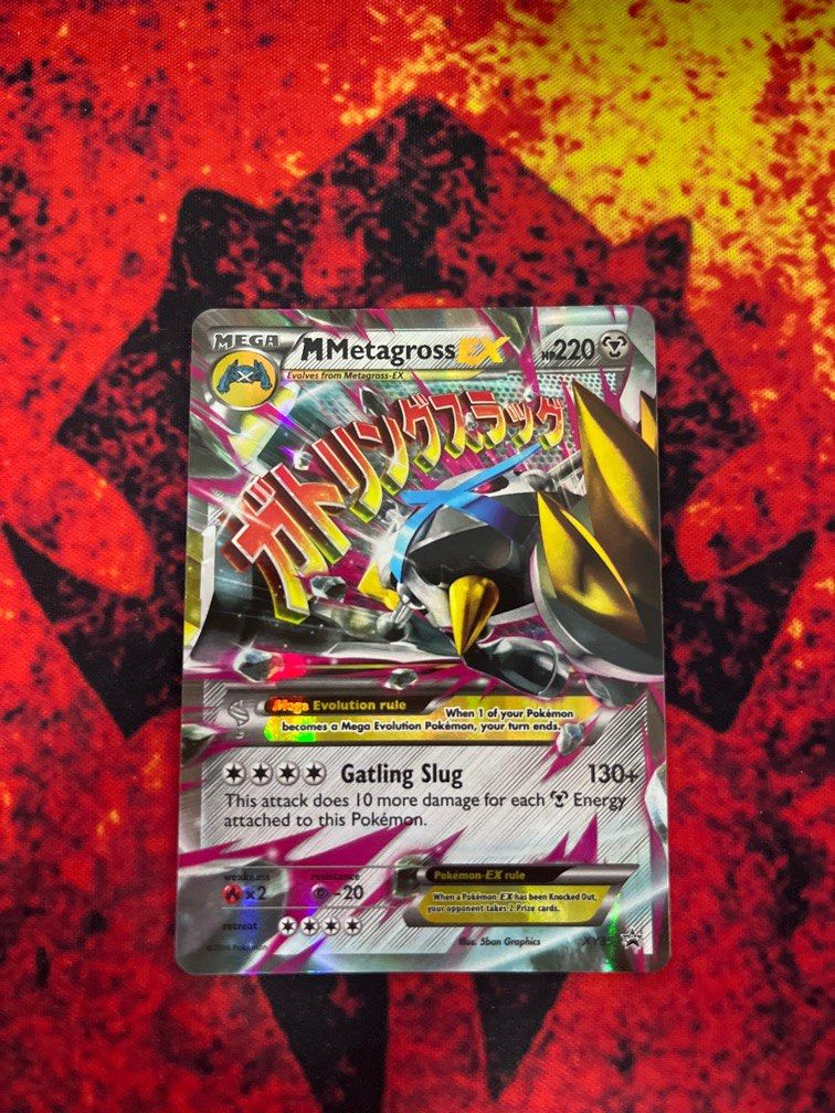 M Metagross EX XY35 XY Black Star Promos Pokemon TCG CARD, Hobbies & Toys,  Toys & Games on Carousell