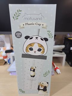 7-11 Mofusand 鯊魚貓富士山不鏽鋼保冷/保温杯立體造型蓋, 傢俬＆家居