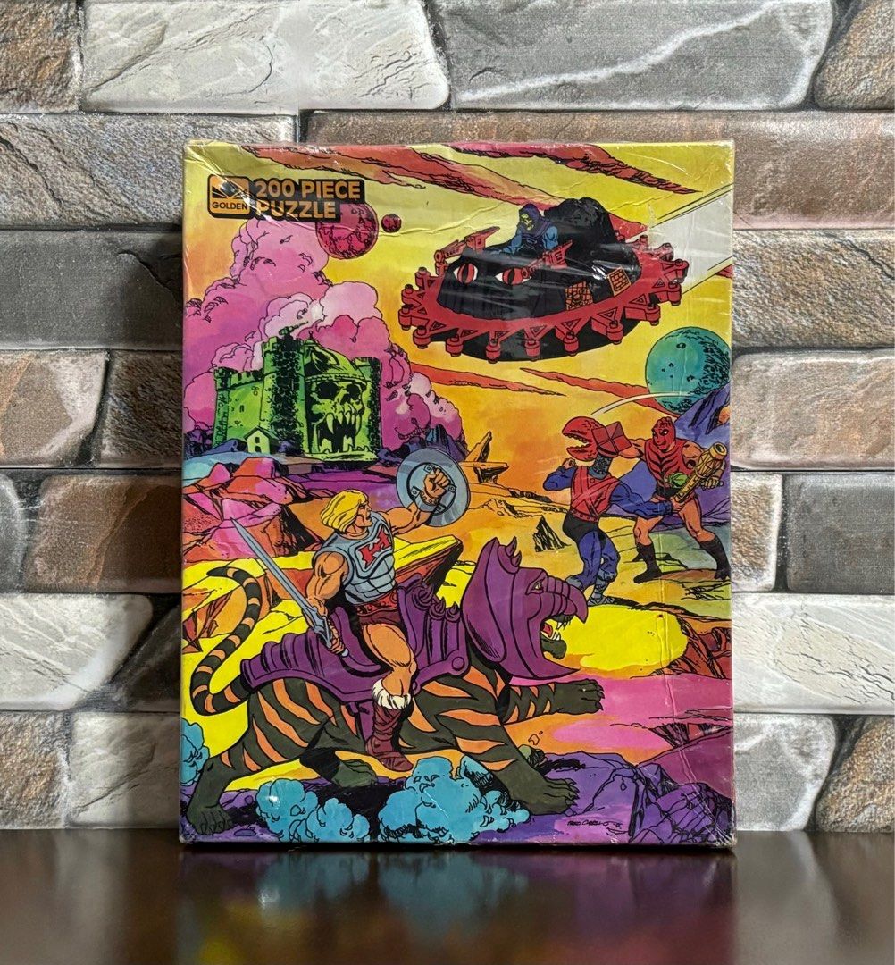 MOTU 1983 He-Man Jigsaw Puzzle (Category: Board Games & Puzzles) located in Muntinlupa City. Submitted by toychestmnl (Listing ID 1433914415, Image 1). Description: .