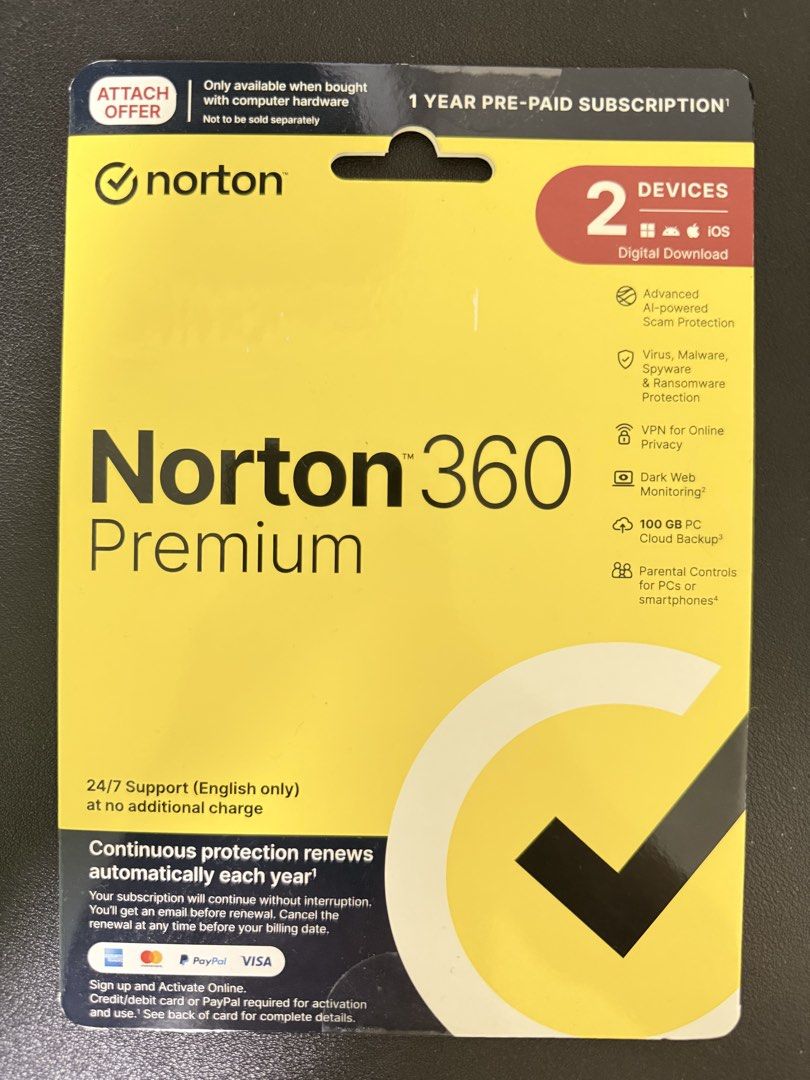 Norton 360 Premium463724690706933760
