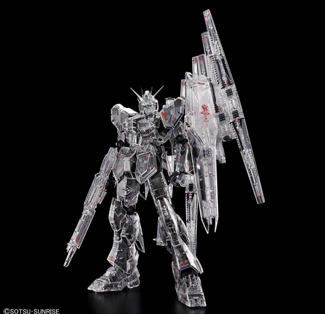 [On Hand] Free Tracked Mailing! Bandai MG Gunpla RX-93 nu V Gundam Ver. Ka (Mechanical Clear) (Category: Gundam Model Kits) located in Singapore. Submitted by ohayokitty (Listing ID 1433830675, Image 2). Description: - Brand new MG 1/100 RX-93-v2 -Nu Gundam Ver.Ka Mechanical Clear model kit. - Limited edition with a unique clear design. - See the inner workings of the Gundam! - Perfect for Gundam enthusiasts and collectors. - Box is unopened..