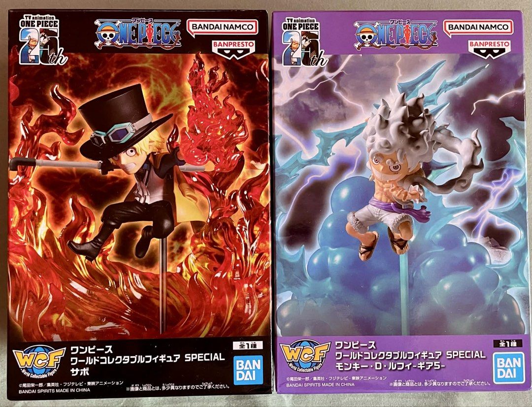 One Piece WCF Special: Luffy & Sabo (Category: Figurines & Statues) located in Bulacan. Submitted by mskath21 (Listing ID 1433907220, Image 3). Description: One Piece World Collectable Figure (WCF) Special -Monkey D. Luffy (Gear 5) - Sabo Price: Set of 2 - 1700 Per Piece - 950 each Location: Guiguinto, Bulacan Open for Meetup or Shipping.